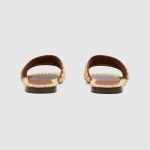 Gucci Women’s slide sandal with Double G - Image 5